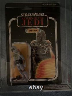 Vintage Star Wars Boba Fett ROTJ MOC ukg85