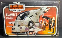 Vintage Star Wars Boba Fett SLAVE I Kenner 1980 UNUSED in BOX 1 MIB