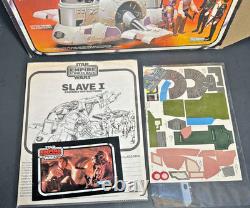 Vintage Star Wars Boba Fett SLAVE I Kenner 1980 UNUSED in BOX 1 MIB
