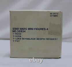 Vintage Star Wars Boxed ESB 4-Pack (R2-D2/Yoda/Luke Bespin/FX-7) C9 C6 Box