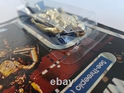 Vintage Star Wars C-3PO ESB 41E back MOC 1980 Kenner + R2-D2 VC234