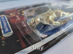Vintage Star Wars C-3PO ESB 41E back MOC 1980 Kenner + R2-D2 VC234