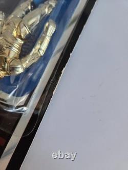 Vintage Star Wars C-3PO ESB 41E back MOC 1980 Kenner + R2-D2 VC234