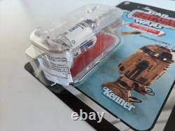 Vintage Star Wars C-3PO ESB 41E back MOC 1980 Kenner + R2-D2 VC234