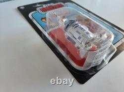 Vintage Star Wars C-3PO ESB 41E back MOC 1980 Kenner + R2-D2 VC234