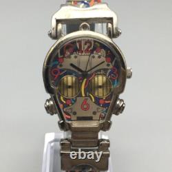 Vintage Star Wars C-3PO Watch Gold Silver Tone 1995 Lucasfilm New Battery
