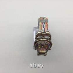 Vintage Star Wars C-3PO Watch Gold Silver Tone 1995 Lucasfilm New Battery