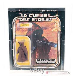 Vintage Star Wars Carded Foreign 1978 Meccano Jawa AFA 20 Back 60 #17462609
