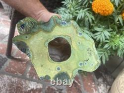 Vintage Star Wars Ceramic Yoda Hand Painted EARLY 1980's FOLK ART! BEAUTIFUL