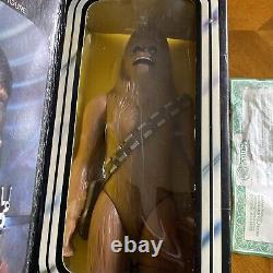 Vintage Star Wars Chewbacca 15 Large Figure Kenner 1977 in Box