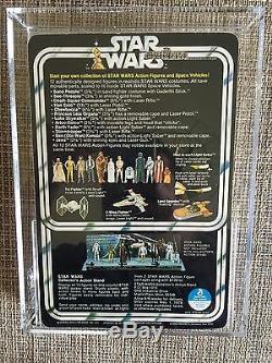 Vintage Star Wars Chewbacca MOC Sealed 12 A Back SKU Footer AFA 75 Nice! 1977