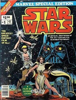 Vintage Star Wars Comic Book #1 Giant Size Marvel Original 1977. High Grade