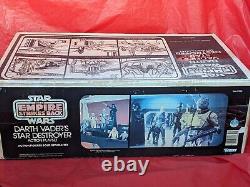 Vintage Star Wars DARTH VADER STAR DESTROYER w box Kenner 1980