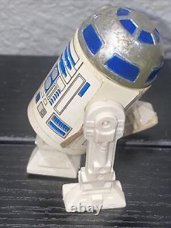 Vintage Star Wars DROID FACTORY R2-D2 Complete 3rd Leg Original 1979 Kenner Nice