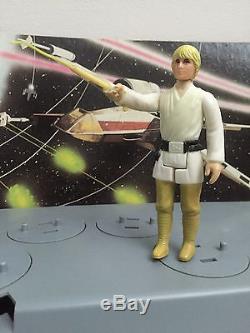 Vintage Star Wars DT Double Telescoping Luke Skywalker NM C8.5 OneOwner NO REPRO