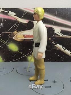 Vintage Star Wars DT Double Telescoping Luke Skywalker NM C8.5 OneOwner NO REPRO
