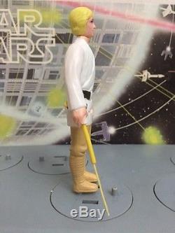Vintage Star Wars DT Luke Skywalker Near Mint/mint NO REPRO Early Bird 12 Back