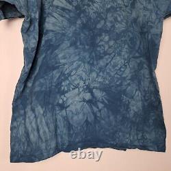 Vintage Star Wars Darth Maul T-Shirt Mens XL Blue Tie Dye Liquid Blue S/S