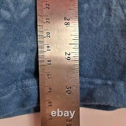 Vintage Star Wars Darth Maul T-Shirt Mens XL Blue Tie Dye Liquid Blue S/S