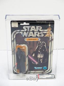 Vintage Star Wars Darth Vader 12 Back AFA 75 EX+/NM ORIGINAL 1978 Kenner WOW