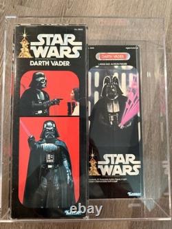 Vintage Star Wars Darth Vader 1978 12 Inch Action Figure Sealed AFA 7.5EX+ NM