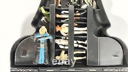 Vintage Star Wars Darth Vader Action Figure Carrying Case 1980 -with Figures