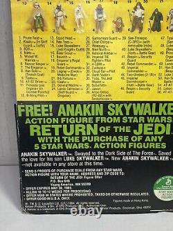 Vintage Star Wars Darth Vader Carded Figure Return Of The Jedi Sealed on Card