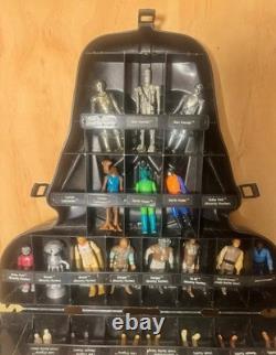 Vintage Star Wars Darth Vader Case And Action Figure Lot