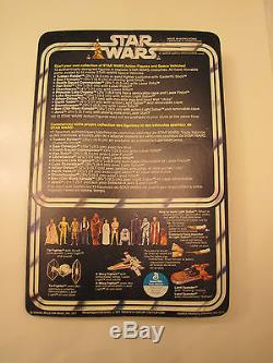 Vintage Star Wars Darth Vader MOC 12 back Canadian unpunched 1977