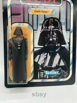 Vintage Star Wars Darth Vader Made In Mexico MOC Figure ROTJ 77A Kenner 1983