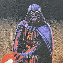 Vintage Star Wars Darth Vader Shirt USA 1990s All Over Print Skywalker Jedi RARE