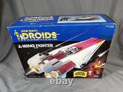 Vintage Star Wars Droids A-wing Fighter 1985 Factory Sealed Kenner Wow