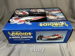 Vintage Star Wars Droids A-wing Fighter 1985 Factory Sealed Kenner Wow