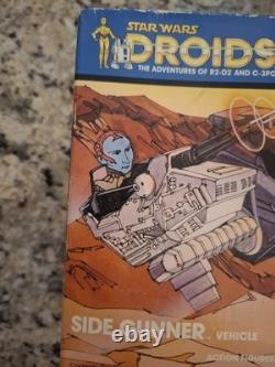 Vintage Star Wars Droids Side Gunner Vehicle Kenner 1985 Droids Cartoon