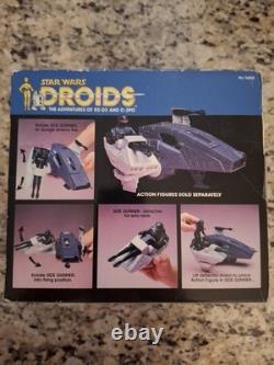 Vintage Star Wars Droids Side Gunner Vehicle Kenner 1985 Droids Cartoon