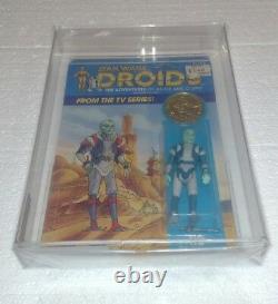 Vintage Star Wars Droids Tig Fromm Afa 70 Graded 1985 Kenner