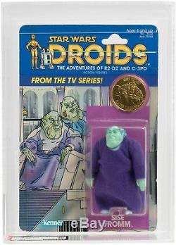 Vintage Star Wars Droids Tv Series Sise Fromm Afa 80 (80/85/90)! High Subs Moc