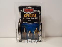 Vintage Star Wars ESB 3 Pack Special Action Figure Set Bespin UKG 70 MOC MIB