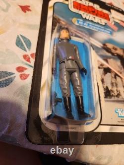 Vintage Star Wars ESB AT-AT Commander On Card & Complete