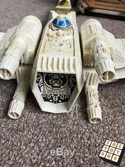 Vintage Star Wars ESB Boxed Palitoy Battle Damaged X Wing working wings