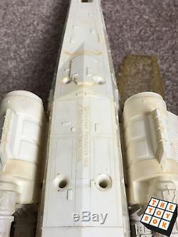 Vintage Star Wars ESB Boxed Palitoy Battle Damaged X Wing working wings