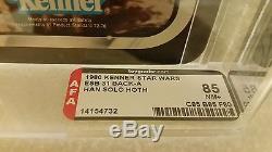 Vintage Star Wars ESB Han Hoth 31 Back A AFA 85 Unpunched