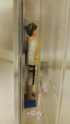 Vintage Star Wars ESB Leia Hoth 41 Back D AFA 85 Unpunched
