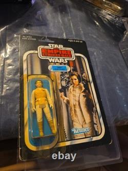 Vintage Star Wars ESB Leia (Hoth Outfit) Moc 41 Card Back No. 39359 Missing POP