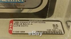Vintage Star Wars ESB Luke Hoth 48 Back A AFA 85 Unpunched