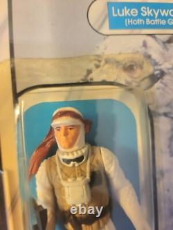 Vintage Star Wars ESB Luke Hoth MOC 45 Back