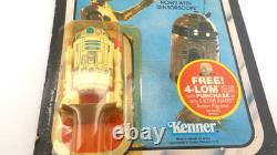 Vintage Star Wars ESB R2 D2 Action Figure-4-Lom-Unpunched