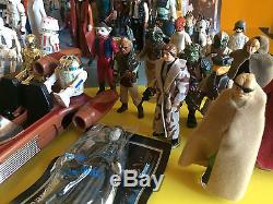 Vintage Star Wars ESB ROTJ 88 Figure Lot First 21 Leia Fett Vader Luke Han R2 R5