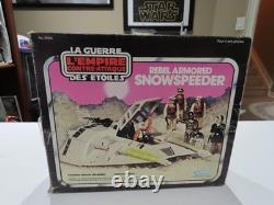 Vintage Star Wars ESB SNOWSPEEDER Original BOX & INSERT 1980 KENNER CANADA