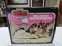 Vintage Star Wars ESB SNOWSPEEDER Original BOX & INSERT 1980 KENNER CANADA